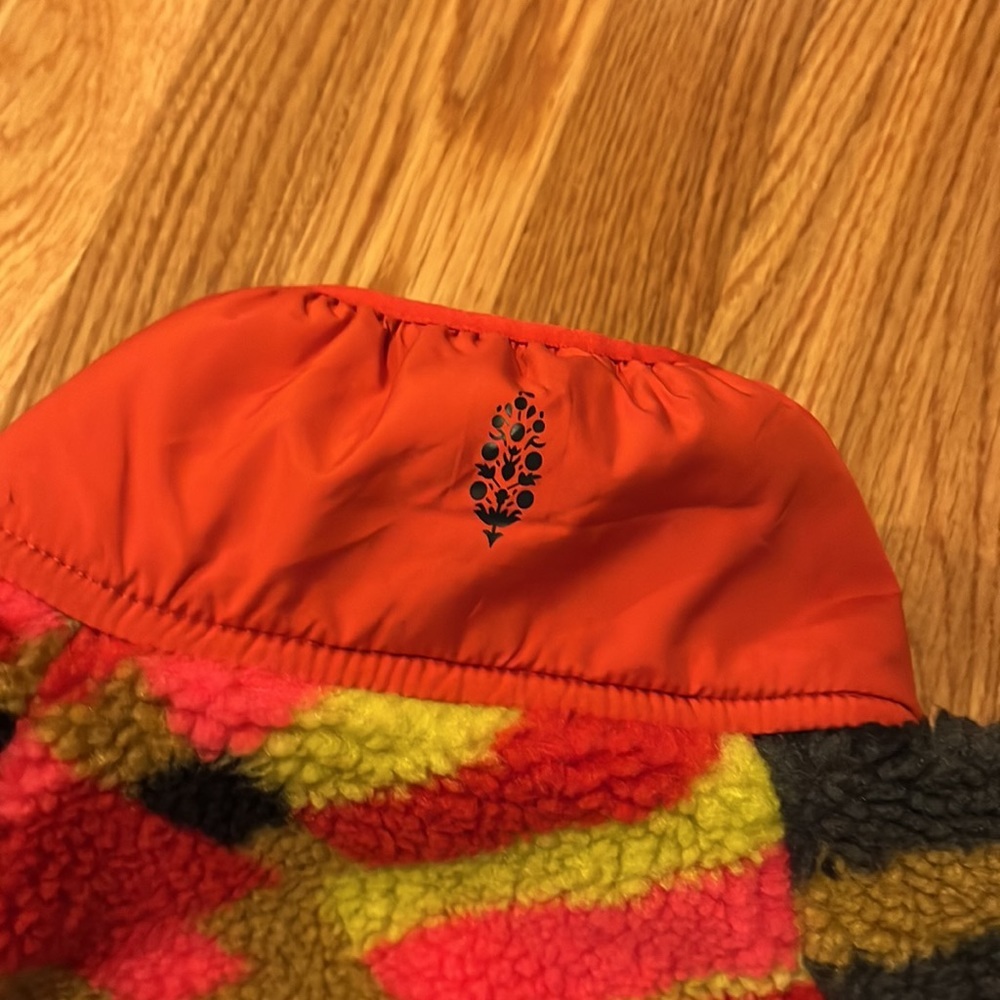 NWT Free People Movement Hit The Slopes Printed Fleece Jacket Medium - Picture 14 of 14